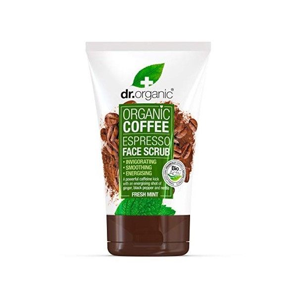 Dr. Organic Coffee Espresso Face Scrub Gommage / Exfoliants