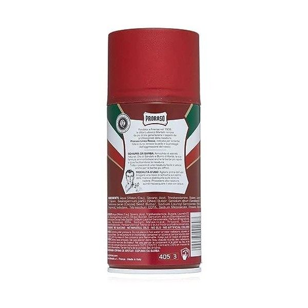 Proraso - Mousse A Raser Barbe Dure 300ml Proraso