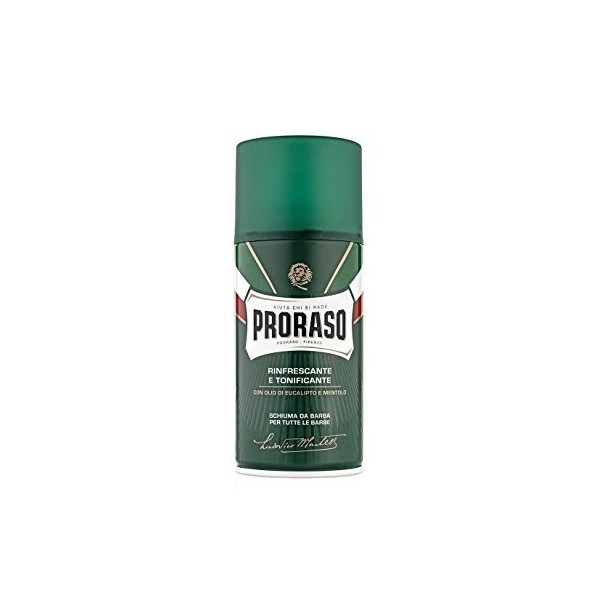 PRORASO Mousse à raser pour tous les types de barbe 400ml mart.012