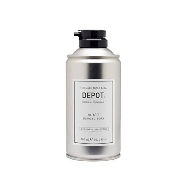 DEPOT NR. 411 SHAVING FOAM mousse à barbe 300 ml