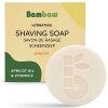 Bambaw | Savon à Raser pour Femmes | 80g | Savon de Rasage Solide à lHuile dAbricot & Vitamine E | Savon Rasage Tous Types 