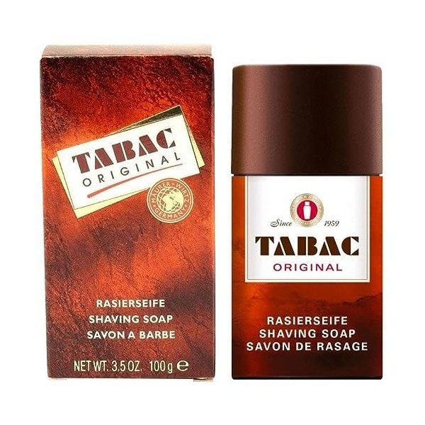 Maurer & Wirtz Tabac Shaving Savon Stick 6.10, 100 g