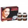 Kit facial de Vaadi Herbals - kit facial de diamant de peau-polissage - tout normal - approprié à tous les types de peau et t...