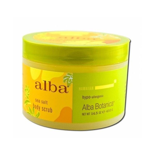 Alba Botanica 0390252 Hawaiian sel de mer de Body Scrub - 14,5 oz Gommage / Exfoliants
