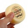 Anbbas Savon de Rasage,Lait de Chèvre de Nouvelle-Zélande, 100 g,pour Brosse à Barbe d l’homme.Cest Bon choix Accessoires de