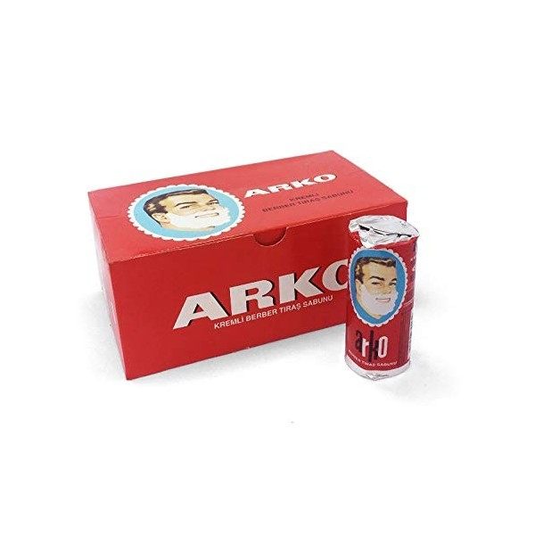 Arko Shaving Cream Soap Stick - 12 Pieces