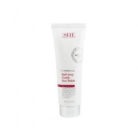 Om She Aromatherapy Pure Botanicals Buff Away Gentle Face Polish With Rosehip Oil 125ml Gommage / Exfoliants