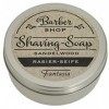 Fantasia 85103 Round Sandalwood Shaving Soap 100 g in Metal Tin, Diameter 7.5 cm, Silver by Fantasia