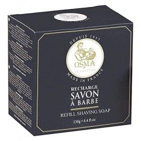 OSMA LABORATOIRES Savon à Raser Recharge 130 g - Lot de 6