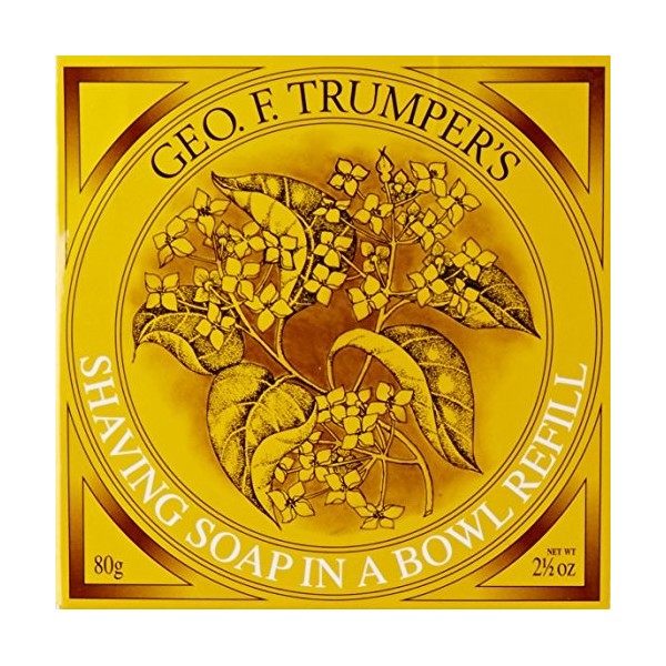 Geo F. Trumper Recharge de savon à raser au bois de santal 80 g, Unico, 80 g