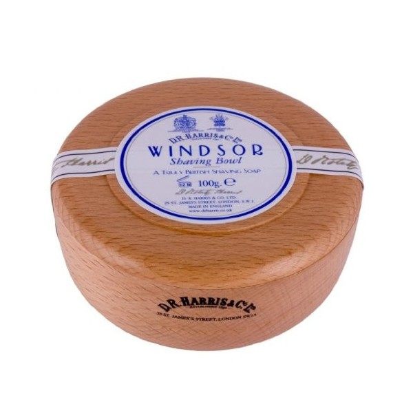 D.R.Harris & Co Windsor Beech Shaving Bowl & Shaving Soap