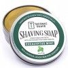 Taconic Shave Barbershop Qualité Eucalyptus Mint rasage Savon à lhuile de graines de chanvre riche en antioxydants