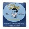 Fine Cuir Lavande Savon de rasage pour homme classique, 100 g