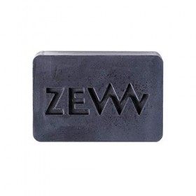 Zew For Men Natural Beard Soap Bar, with Activated Carbon & Shea Butter, 81g
