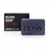 Zew For Men, Natural Beard Soap Bar, With Activated Carbon, 81g