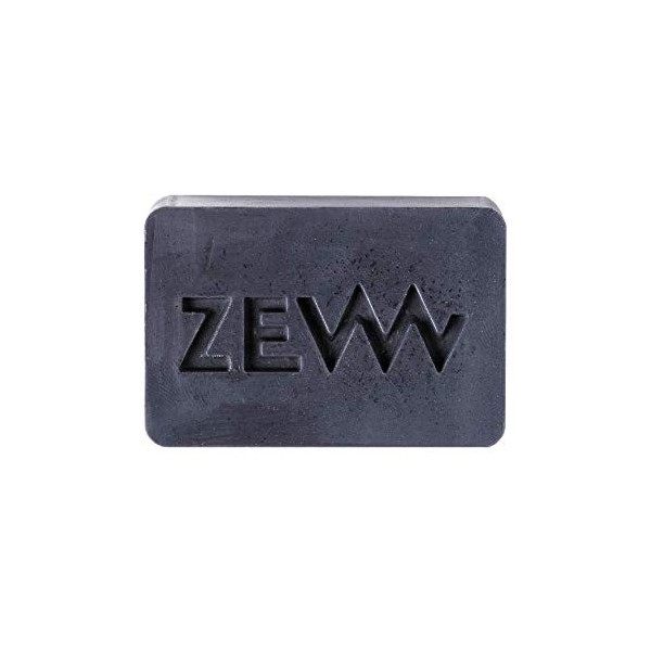 Zew For Men, Natural Beard Soap Bar, With Activated Carbon, 81g