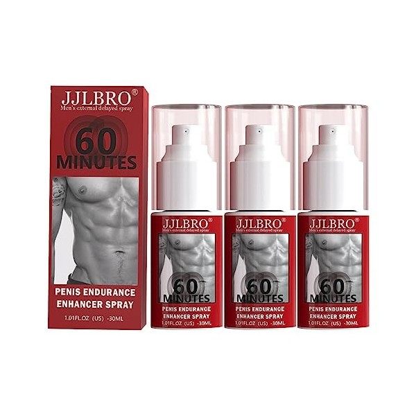 JJLBRO Mens Spray Long Lasting Delay Spray, Mens Spray Long Lasting Delay Spray, JJLBRO Men Spray, JJLBRO Spray for Men, De