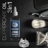 The Shave Factory Clippercare Spray de lame 400 ml et huile Clippercare 3 en 1 150 ml | Spray dentretien pour votre machine 