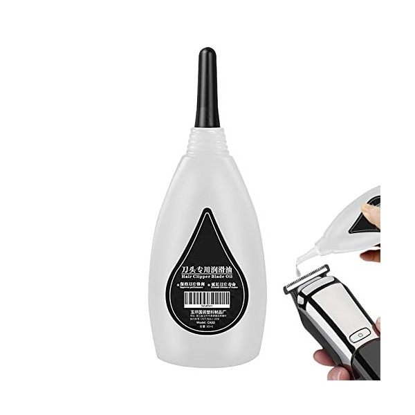 HEYCE Huile pour Tondeuse à Cheveux,Tondeuse à Huile pour Cheveux | Fournitures de barbier 80 ML pour Machines à Coudre Rasoi