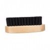 minkissy 1 brosse en bois pour le nettoyage des hommes et des fils - Multifonction - Pour le coiffage de la barbe - Pour le v