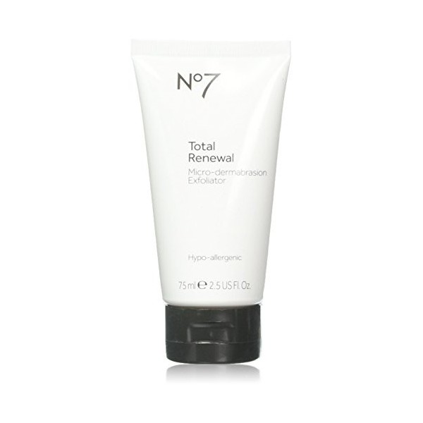 Boots No7 Total Renewal Micro-Dermabrasion Exfoliator,2.5 Fl. Oz 75 ml by Boots Gommage / Exfoliants