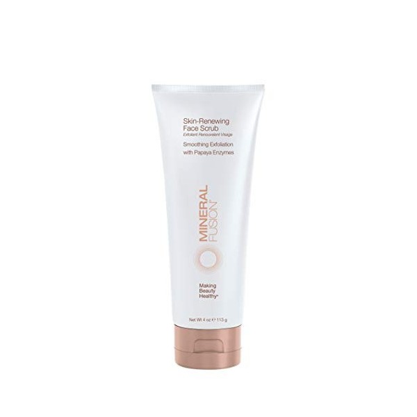 Skin-Renewing Face Scrub, 4 oz 113 g - Mineral Fusion Gommage / Exfoliants