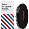 Brosse à Barbe en Poils de Sanglier Sapiens Barber Shop - Brosse Barbe Homme Lissante en Soie de Sanglier - Idéal pour Coiffe