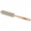 PARSA Beauty Brosse à barbe pour homme - Brosse ronde - Démêlant - Brosse à cheveux pour cheveux courts et mi-longs