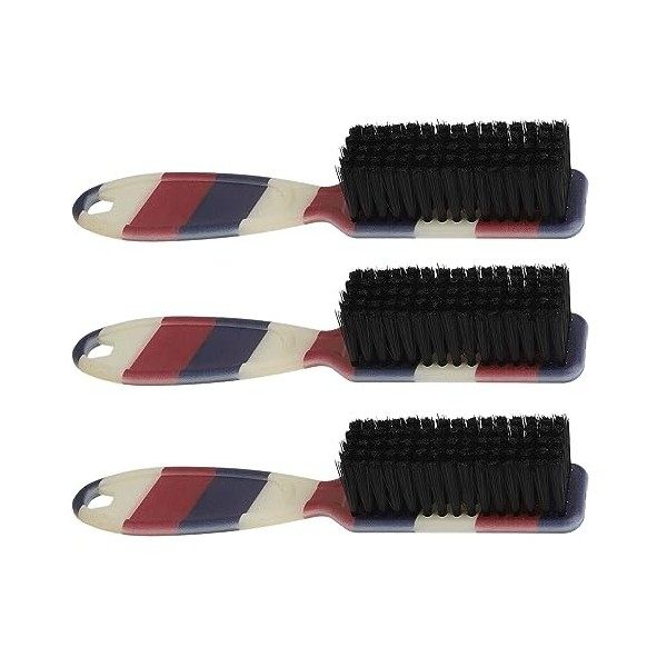 Brosse à Barbe, Brosse de Toilettage de Barbe 3 Pièces pour Hommes, Brosse de Soin de Nettoyage de Style de Barbe pour la Mai