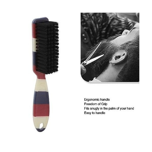 Brosse à Barbe, Brosse de Toilettage de Barbe 3 Pièces pour Hommes, Brosse de Soin de Nettoyage de Style de Barbe pour la Mai