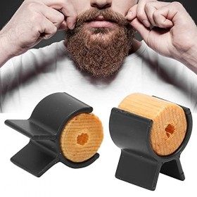 Guidon Moustache Roues Dentraînement Portable Moustache Style Modèle Façonner Outil Moustache Bigoudi Pour Hommes Barbe Roul