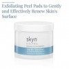 skyn ICELAND Nordic Skin Peel | Disques Exfoliants Visage – Nettoyant et peeling doux de la peau | 60 disques