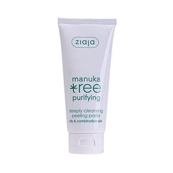 Ziaja Manuka Tree Facial Peeling Paste - Unclogs Pores Reduces Imperfections Gommage / Exfoliants