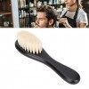 Balayage des Cheveux Nettoyage Barbe Brosse Cou Barbier Brosse à Barbe en Nylon Doux Cheveux Nettoyage Barbe Style Brosse de 