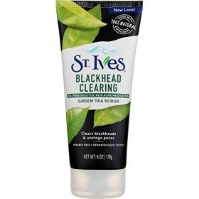 ST IVES Gommage au thé vert, nettoyage des points Noir 177&nbsp;ml, Paquete de 2 , 2 Gommage / Exfoliants
