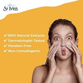 ST IVES GOMMAGE ÉNERGISANT POUR LE VISAGE À LA NOIX DE COCO ET AU CAFÉ 170GR Gommage / Exfoliants