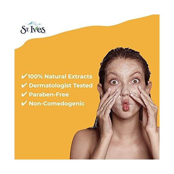 ST IVES GOMMAGE ÉNERGISANT POUR LE VISAGE À LA NOIX DE COCO ET AU CAFÉ 170GR Gommage / Exfoliants