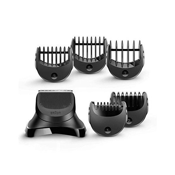 BraunTête Pour Tondeuse À Barbe, 5 Sabots BT32, Compatible Avec Les Rasoirs Series 3,