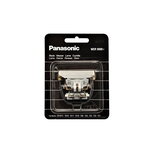 Panasonic Lame de rechange pour tondeuse à cheveux WER 9900 Y pour ER1611, ERGP80, ER1610, ER1512, ER1511, ER1510, ER160, ER1