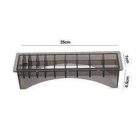 Lot de 10 tondeuses électriques Grid Limit Comb Organizer, Guide Comb Mallette de rangement, Hairpin Limit Comb Finisher