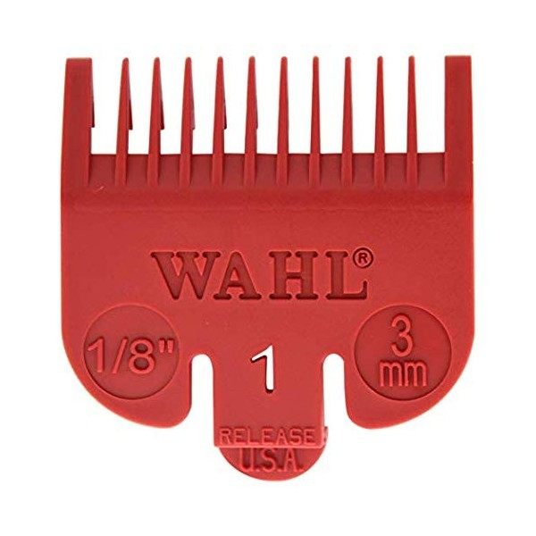 Wahl Color Coded Comb Attachment Red 1 by Wahl