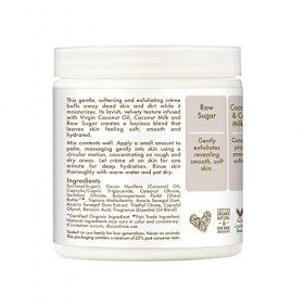 Shea Moisture 100 Percent Virgin Coconut Oil Daily Hydration Creme Sugar Gomage Gommage / Exfoliants