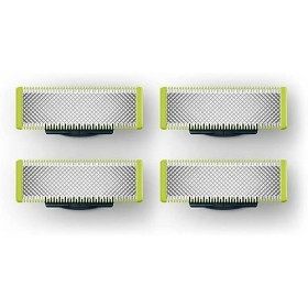 Jeu de lames Philips x4 pour OneBlade et OneBlade Pro QP240 / 50 QP2510 QP2520 QP2530 QP2620 QP2630 QP6505 QP6510 QP6520 QP65