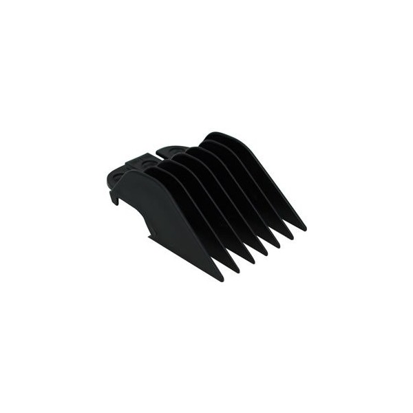 Wahl Standard Fitting Attachment Comb Number 6 19mm Black by Wahl