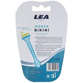 Lea Woman Bikini Zonas Delicadas Maquinilla Desechable Rasoir