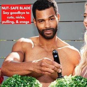 HAPPY NUTS The Ballber™ Tondeuse à aine pour homme étanche et rechargeable pour homme