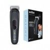 Braun Body Groomer 3 Tondeuse Pour Le Corps, Pour Hommes, Avec Technologie Skinshield, Sabot Pour Zones Sensibles, Lame Affût