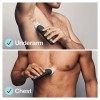 Braun Body Groomer 3 Tondeuse Pour Le Corps, Pour Hommes, Avec Technologie Skinshield, Sabot Pour Zones Sensibles, Lame Affût