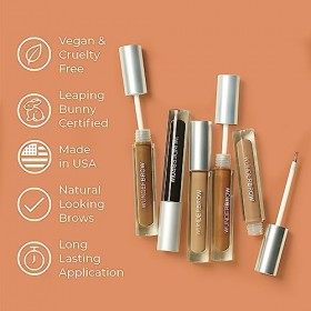 Wunder2 Wundrbrow Gel à Sourcils Longue Tenue, Waterproof, Teinte Brunette, 1 Unité