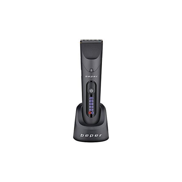 BEPER Tondeuse rechargeable Plug and Play 420 g Noir